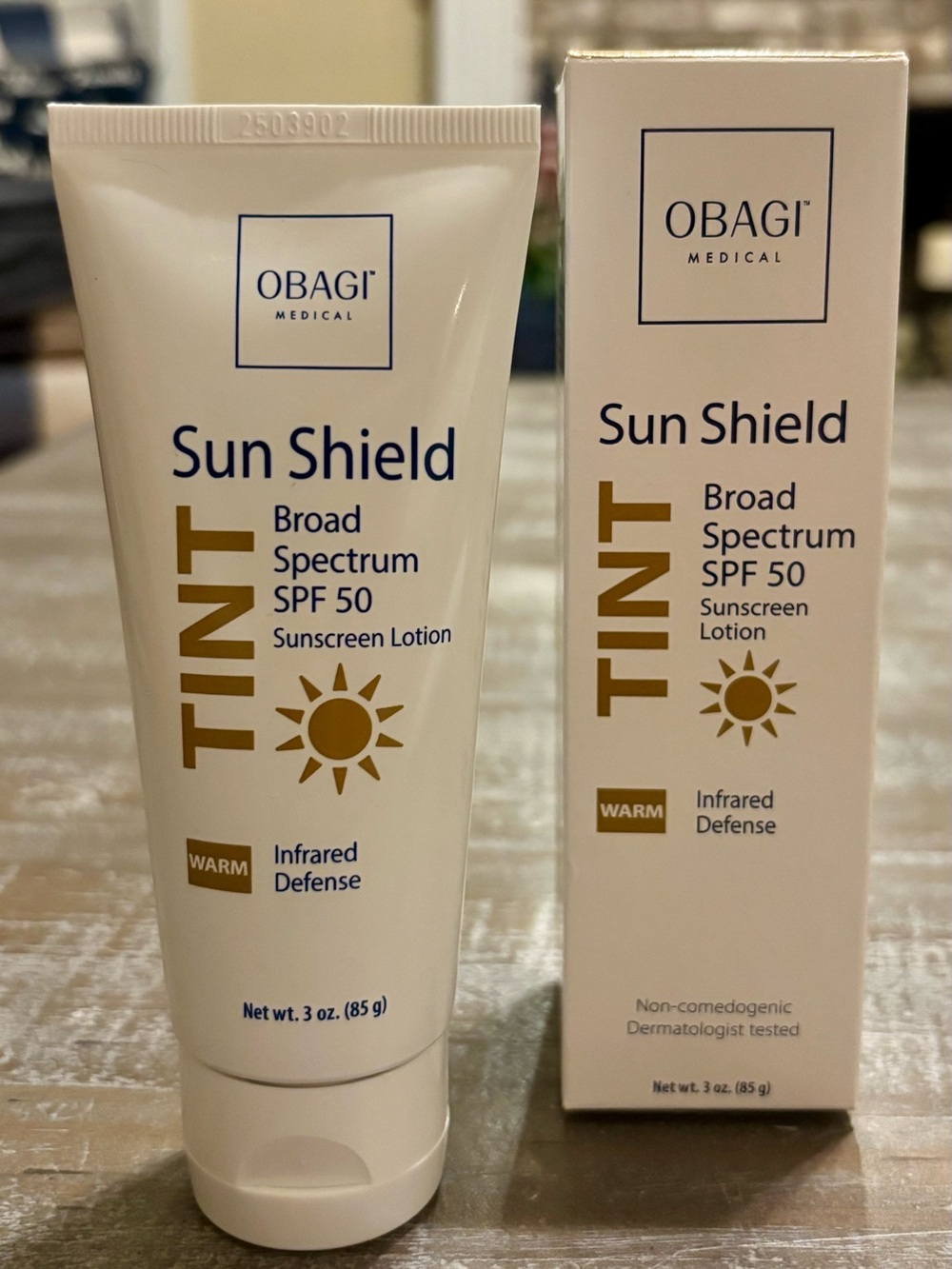 Obagi Sun Shield Tint SPF 50 Sunscreen - Warm 6/2028 exp date